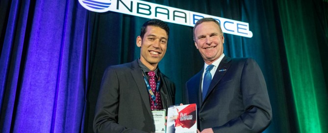 The Pilot Factored given to NBAA's CEO Ed Bolen